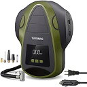 【中古】【輸入品・未使用】TEROMAS Tire Inflator Air Compressor, Portable DC/AC Air Pump for C...
