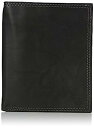 【中古】【輸入品・未使用】Buxton Men's Hunt Credit Card Folio, Black, One Size
