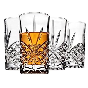 【中古】【輸入品・未使用】Godinger Dublin 10 oz. Highballs - Set of 4 by Godinger