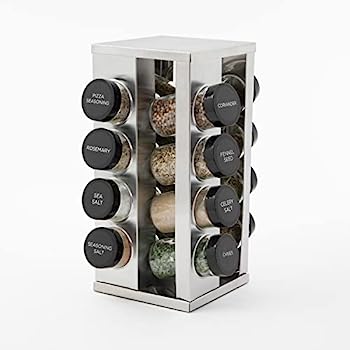 【中古】【輸入品・未使用】Kamenstein Heritage 16-Jar Revolving Countertop Spice Rack with Free Spice Refills for 5 Years by Kamenstein 【中古】【輸入品・未使用】Kamenstein Heritage 16-Jar Revolving Countertop Spice Rack with Free Spice Refills for 5 Years by Kamenstein