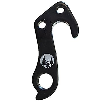 【中古】【輸入品・未使用】Derailleur Hanger 144 Black with Mounting Hardware 322175 by Forest Byke Company