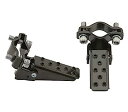 【中古】【輸入品・未使用】Alta Steel 折りたたみ式フォークステップペグ ブラック