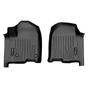 【中古】【輸入品・未使用】SMARTLINER カスタムフロアマット 1列目ライナー ブラック 1列目ベンチまた..