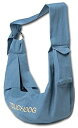 【中古】【輸入品・未使用】Touchdog 'Paw-Ease' Over-The-Shoulder Travel Sling Pet Carrier