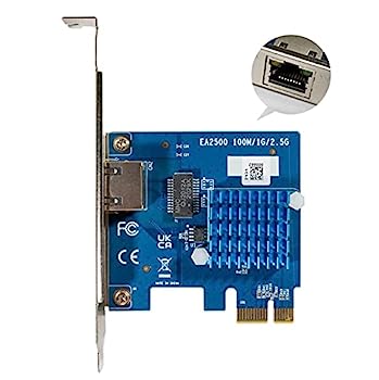 yÁzyAiEgpzgoCoax 2.5GBase-T PCIe lbg[NA_v^[ ʌ݊ 2.5G/1G/100MbpsΉ RJ45|[g~1 PCIe Gen 2 Windows/LinuxΉ