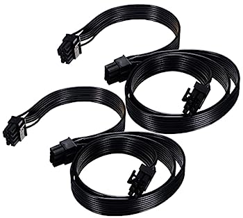 【中古】【輸入品・未使用】TeamProfitcom ATX CPU 8ピン オスからデュアルPCIe 8(6+2) ピン オス電源..