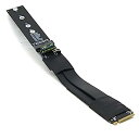 【中古】【輸入品・未使用】M.2 NVMe SSD延長ケーブル M.2 NVMe SSD ソリッドステートドライブ延長ケーブル PCI-E 3.0 x4フルスピード対応 280mm