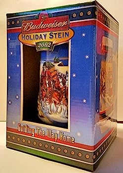 【中古】【輸入品・未使用】2002 Budweiser Clydesdales Holiday Beer Stein by Budweiser