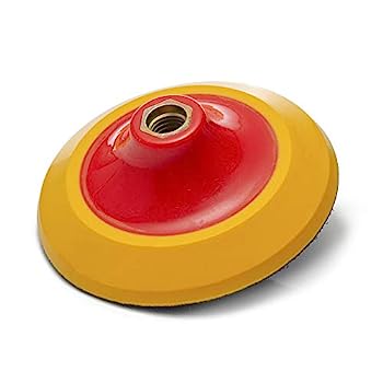 【中古】【輸入品・未使用】GLASS POLISH 12642 ロータリーサンダーバッキングパッド 回転ポリッシャーバッカー フックとループ付き スレッド:5/8インチ-11 ? 5インチ