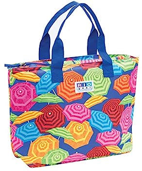 yÁzyAiEgpzRio Gear Insulated Cooler Beach Bag, Umbrella Print