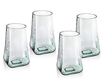 【中古】【輸入品 未使用】Godinger Sedona Highball Beverage Glass Cup - Set of 4