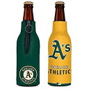 【中古】【輸入品・未使用】WinCraft MLB オークランドアスレチックス ボトルクーラー チームカラー フリーサイズ
