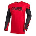 【中古】【輸入品・未使用】O'Neal メンズ スタンダード Vネック レッド/ブラック M