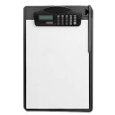 【中古】【輸入品・未使用】多機能プラスチッククリップボード 8桁 太陽電池式電卓ペンクリップ オフィス ホーム 学校 レストラン用 13.8 x 9インチ