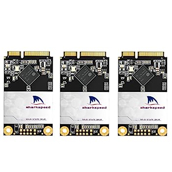 【中古】【輸入品・未使用】mSATA SSD 64GB SHARKSPEED Plus 内蔵ミニSATA SSDドライブ 3D NAND ソリッドステートドライブ ミニPC ノートブック タブレット PC用 [mSATA 64G