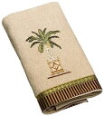 【中古】【輸入品・未使用】(Linen, Hand) - Avanti Linens Banana Palm Hand Towel, Linen