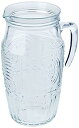 【中古】【輸入品・未使用】Bormioli Rocco 335942GU4021990 Romantic Carafe with Ice Tube, 1800ml Glass, Clear(3)