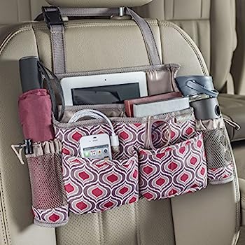 【中古】【輸入品・未使用】High Road SwingAway カーシート収納ポケット 模様入り レッド HR