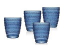 【中古】【輸入品・未使用】Godinger オールドファッショングラス 飲料カップ - ルミナ、4個セット