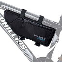 【中古】【輸入品・未使用】Tofern 自転車三角形フレームバッグ 防水 3+1L 拡張可能 自転車アンダーチューブバッグ 大型自転車収納バッグ サイクリングパ...