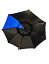 šۡ͢ʡ̤ѡJef World Of Golf 572BB 72 in. Umbrella Black &Blue