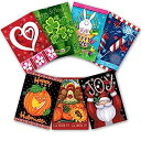 yÁzyAiEgpzToland Home Garden 12.5 x 18 Inch Decorative Holiday 7-Pack Garden Flag Bundle