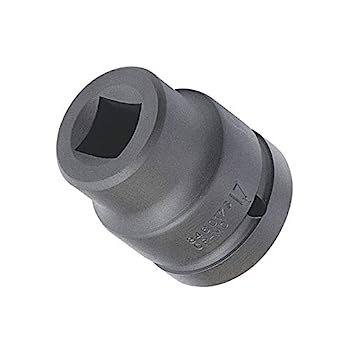 Genius Tools 849522S 1インチ Dr. 22mm バッドホイールインパクトソケット (CR-Mo)
