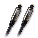 【中古】【輸入品・未使用】HdtvHookup 6フィート Toslink ガラスデジタルオーディオケーブル