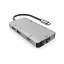 【中古】【輸入品・未使用】EZQuest USB-C マルチメディアハブアダプター 8ポート (HDMI 4K 30Hz 100W USB-C PD 3.0 ギガビットイーサネット 3X USB 3.0 SD Micro SD) MacBo