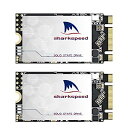 【中古】【輸入品・未使用】2242 NGFF 128GB M.2 SSD SHARKSPEED Plus 内蔵型 M2 SSD 3D NAND SATA III...