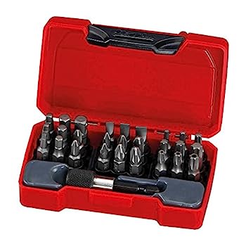 【中古】【輸入品 未使用】Teng Tools 28ピースビットセット チャックホルダー付き - TM028