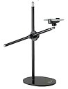 【中古】【輸入品・未使用】CAOGE オーバーヘッド電話スタンド ライブスタンド 調節可能な卓上電話マウント 電話ホルダーマウント 360°回転 ロングアームブ...