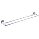 【中古】【輸入品・未使用】GERZWY SUS 304 ステンレススチール 30インチ バスタオル バー モダンスタイル バスルーム ダブルタオルバー 壁取り付...