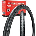 【中古】【輸入品・未使用】Chao YANG ロードバイクタイヤセット 折りたたみ式自転車タイヤセット ダブルトレッドパンク保護機能付き 700x28C オンロ...