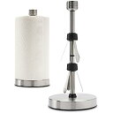 【中古】【輸入品・未使用】ステンレススチール製ペーパータオルホルダースタンド 片手で簡単に操作 - この丈夫な重みのあるペーパータオルホルダー カウンタートップ...