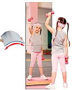【中古】【輸入品・未使用】割れないアクリルミラー 非ガラス 飛散防止ミラー 全身 壁 ジム ホームミラー フレームレス ホームフィットネスミラー (4個 12イ...