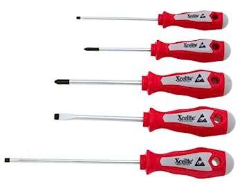 Xcelite XPE500 5-Piece Electronic Screwdriver Set with Ergonomic Handle by Apex Tool Group