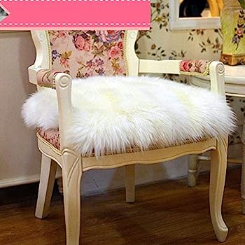 【中古】【輸入品・未使用】ukelerシープスキンエリアラグ 18''×18'' ホワイト 【中古】【輸入品・未使用】ukelerシープスキンエリアラグ 18''×18'' ホワイト