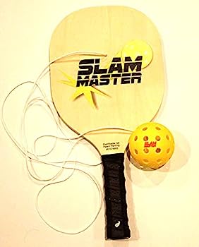 【中古】【輸入品・未使用】Slam Master ピックルボール練習/トレーニングパドル(木製)