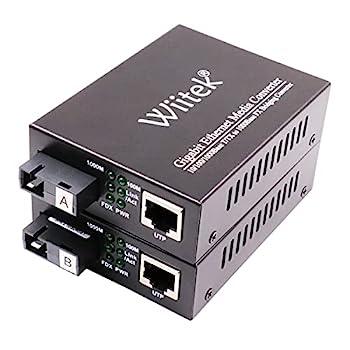 【中古】【輸入品・未使用】Wiitek 10/100/1000M ファイバーイーサネットメディアコンバーター 10/100/1000Base-T/TX to 1000Base-FX ギガビットブリッジコンバーター シン 【中古】【輸入品・未使用】Wiitek 10/100/1000M ファイバーイーサネットメディアコンバーター 10/100/1000Base-T/TX to 1000Base-FX ギガビットブリッジコンバーター シン