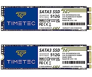 šۡ͢ʡ̤ѡTimetec 512GBx2 (2ѥå) SSD 3D NAND TLC SATA III 6Gb/s M.2 2280 NGFF 256TBW ɤ߼® 550MB/ SLCåѥեޥ 