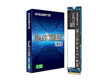 Gigabyte Gen3 2500E SSD 1TB NVMe M.2 内蔵ソリッドステートハードドライブ 読み取り速度最大2400MB/秒 書き込み速度最大1800MB/秒 ホストメモ