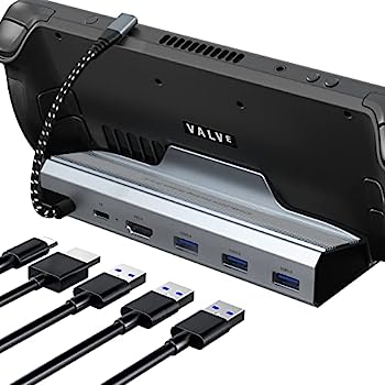 【中古】【輸入品・未使用】スチームデッキ用ドッキングステーション 5イン1 スチームデッキドック HDM..