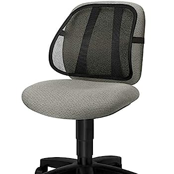 【中古】【輸入品・未使用】FELLOWES MESH BACK SUPPORT BLACK