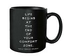 【中古】【輸入品 未使用】Quotable Life Begins Quotable Mug - Quotes Kitchen Home MUG-G226-QUOTE by Quotable Cards