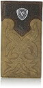 【中古】【輸入品・未使用】Ariat ブーツ刺繍ロデオブラウン財布 メンズ US サイズ: One Size カラー: ブラウン