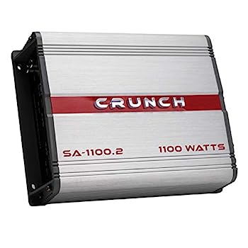【中古】【輸入品・未使用】Crunch SA-1100.2 スマッシュシリーズ 1,100ワット 2チャンネル クラスABアンプ