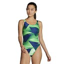 【中古】【輸入品・未使用】Speedo Women's Swimsuit One Piece Prolt Super Pro Printed Adult Tea...