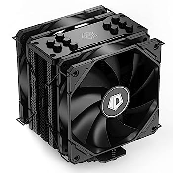 【中古】【輸入品・未使用】ID-COOLING SE-225-XT ブラック CPUクーラー ヒートパイプ5個 CPUエアクーラー 2x120mm プッシュプルPWMファン CPUファン Intel/AMD用 LGA 1700