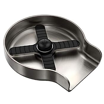 【中古】【輸入品・未使用】HGN メタルキッチンシンクガラスリンサー キッチンシンク用蛇口ガラスリンサー ボトルウォッシャー キッチンシンクアクセサリー ステンレススチ